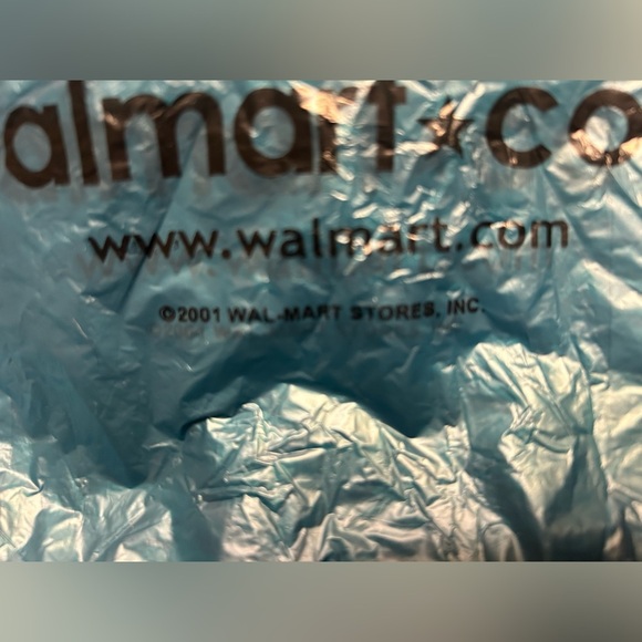 Vintage Wal-Mart Bags 3‎ Set Attached Never Used 2001 - Picture 10 of 10